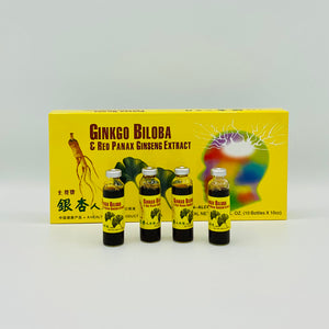 Ginkgo Biloba & Red Panax Ginseng Extract (银杏人参精口服液)