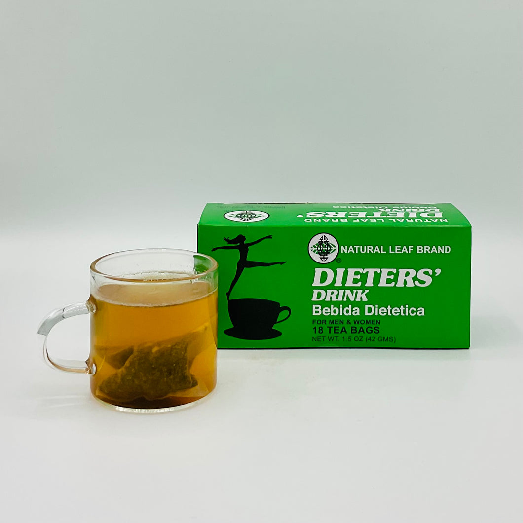 Natural Leaf Brand Dieters' Tea Drink Bebida Dietetica